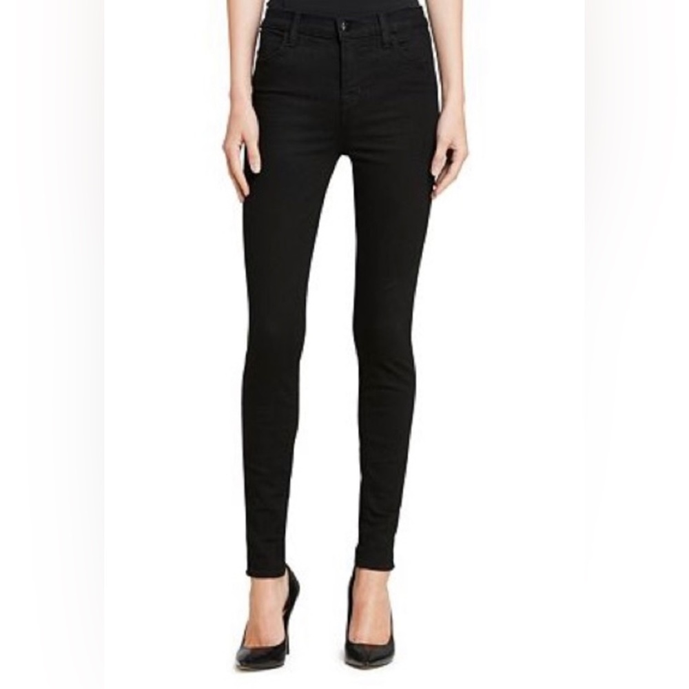 J Brand Maria eco wash high rise black jeans